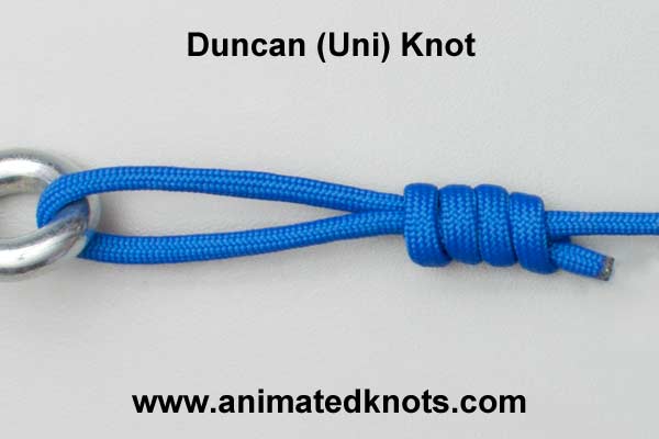 duncan (uni) knot