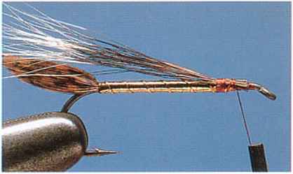 Muddler Minnow tying step 3