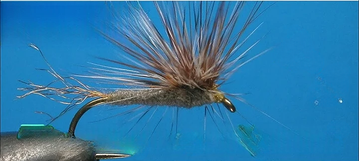 Hackle Stacker Emerger Adams
