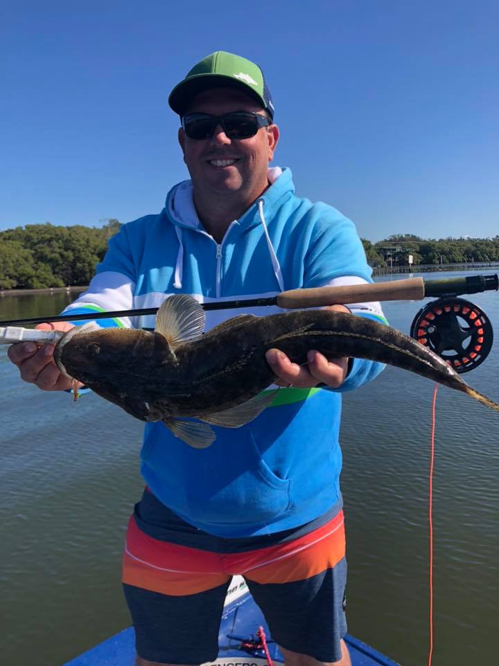 One of several fish caught (on fly) on Castaway Fishing Charters