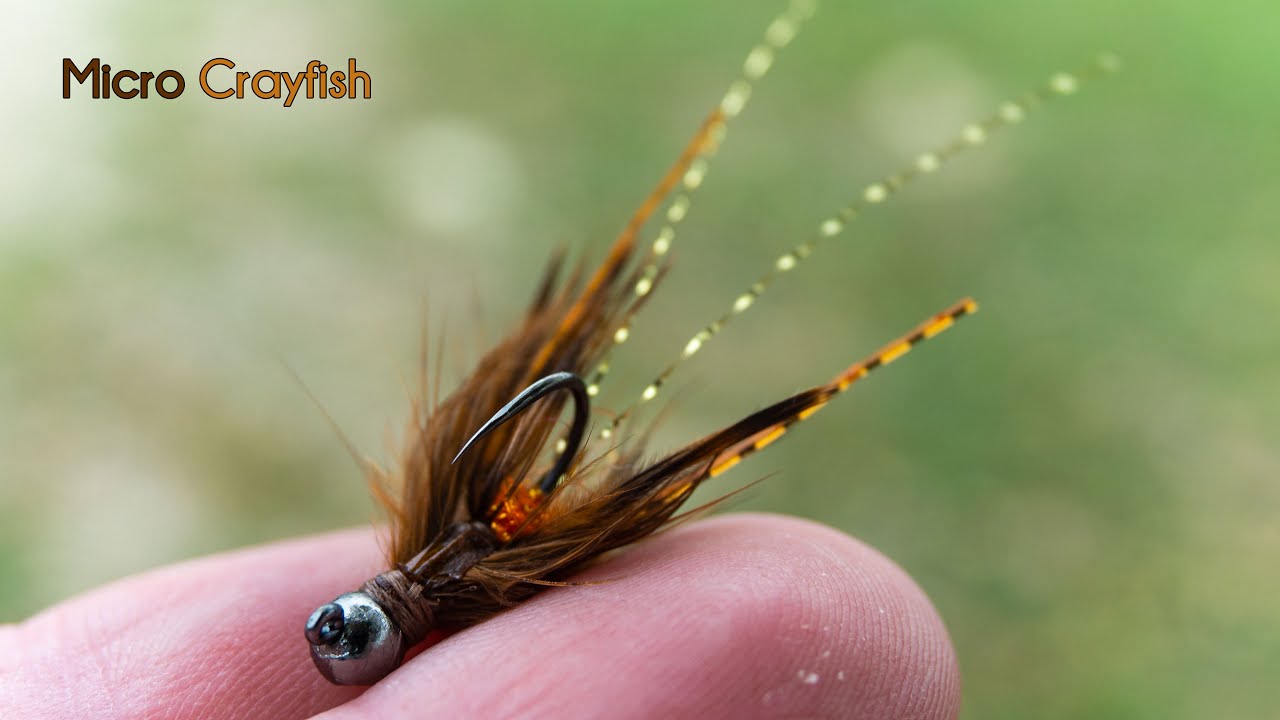 Micro Crayfish - Jig Nymph and Streamer - Hastings Fly Fishers