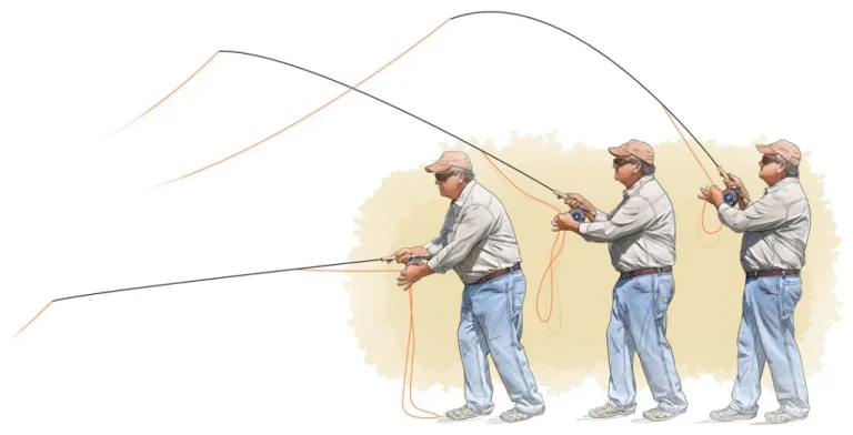 fly casting with Joe Mahler