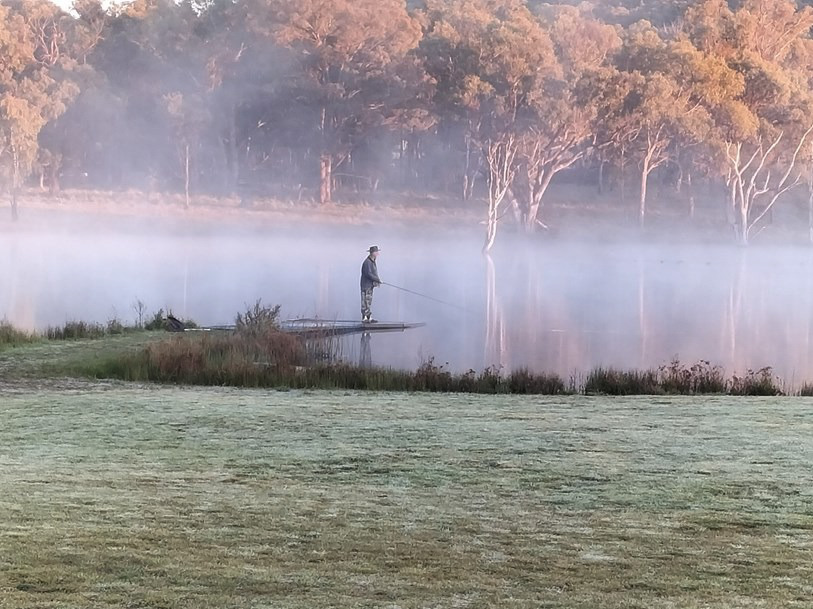 The loneliness of a redfin fisherman