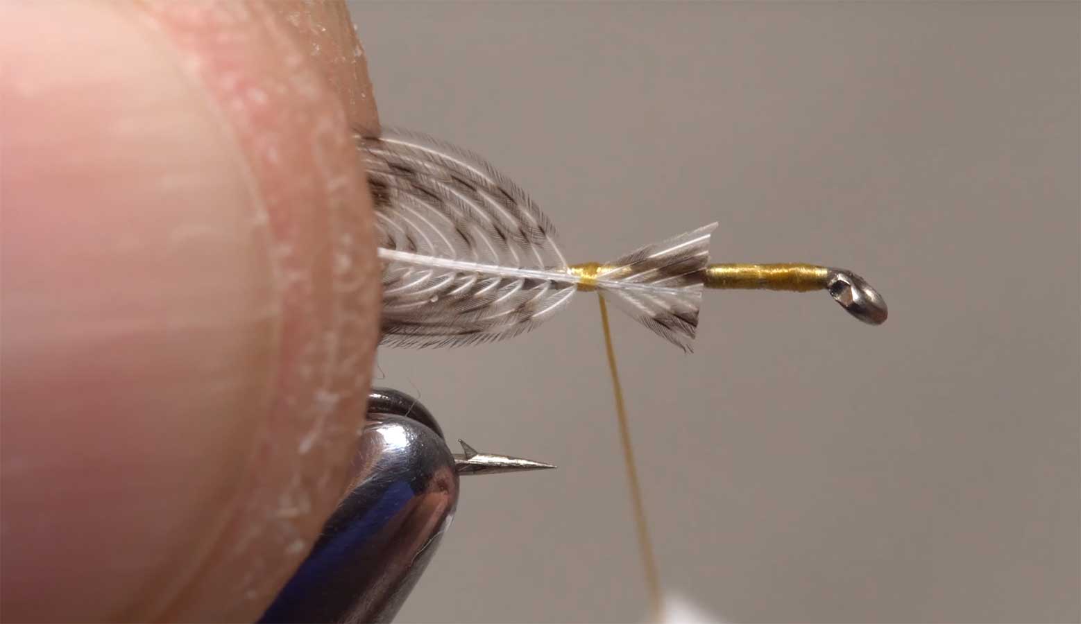 Using Large Feathers on Small Soft Hackles