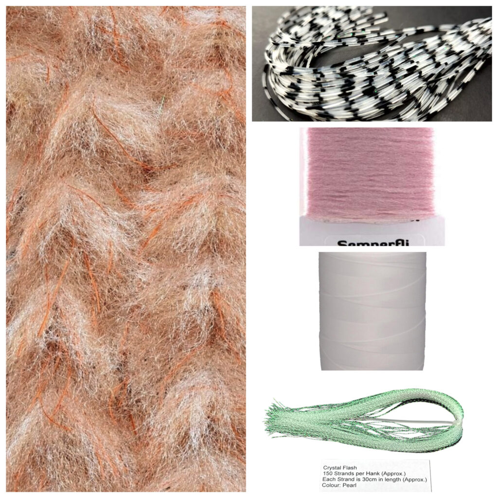 Fed's Craft Shrimp materials