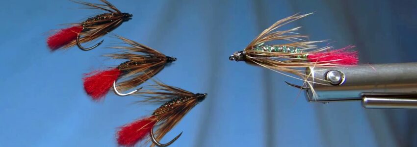 Red Tag Soft Hackle Bass Fly