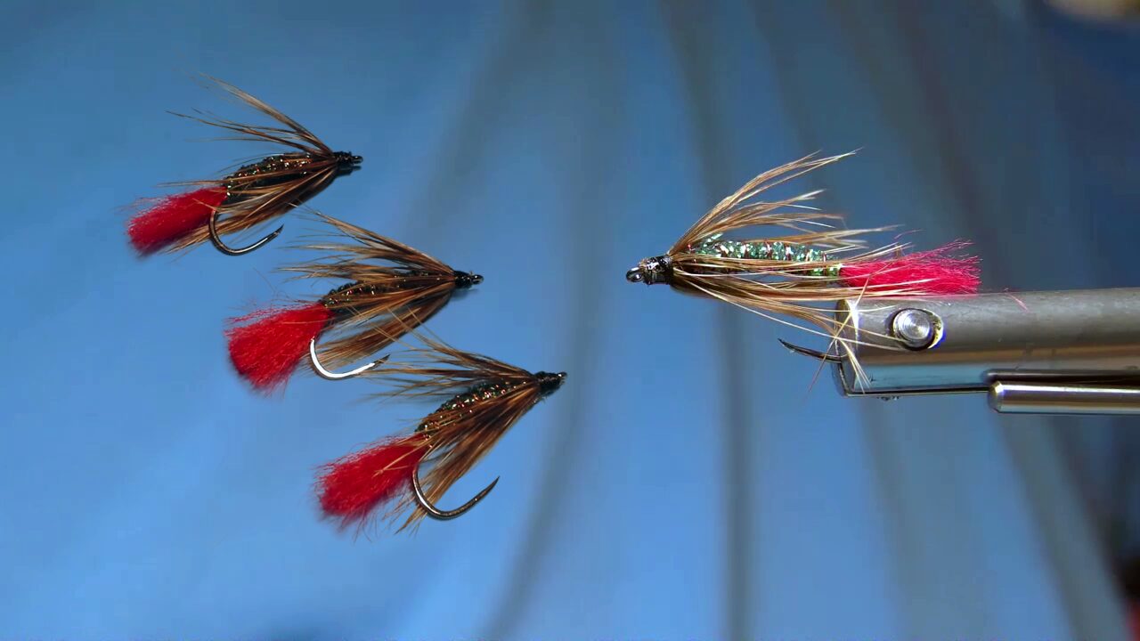 Red Tag Soft Hackle Bass Flies