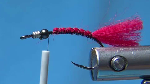 Red Tag Soft Hackle Bass Fly - Steps 5 & 6