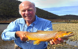 Former president of the Monaro Acclimatisation Society, Steve Samuels