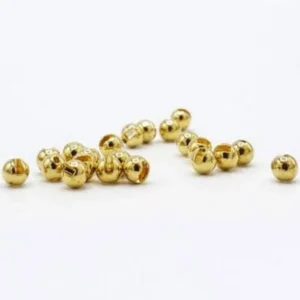 slotted gold beads