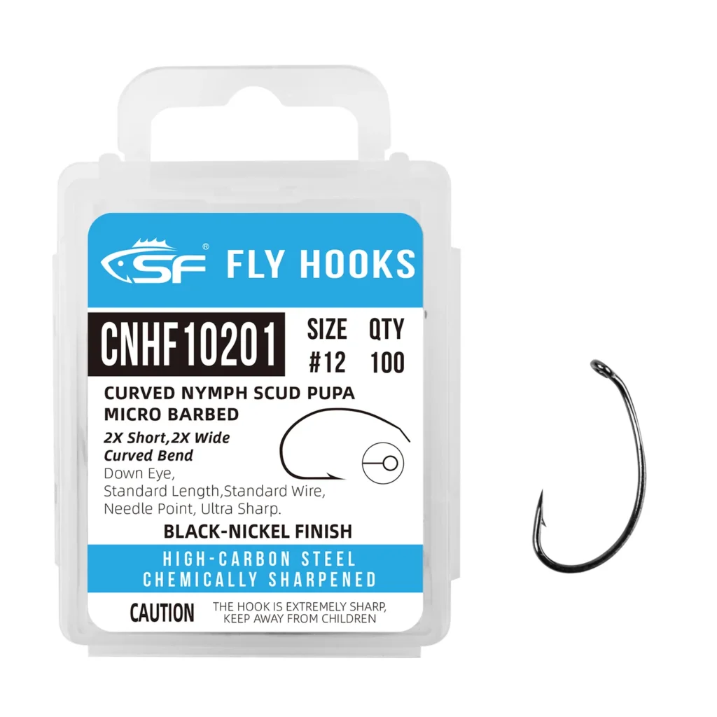 Size 12 scud hooks