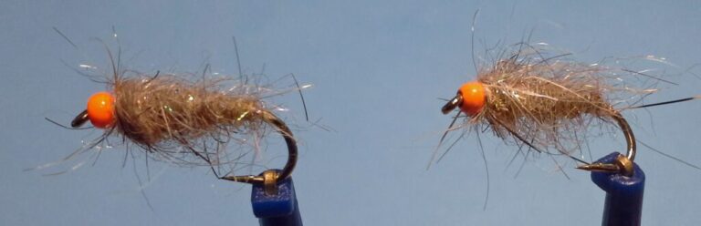 Orange Bead Head Hares Ear