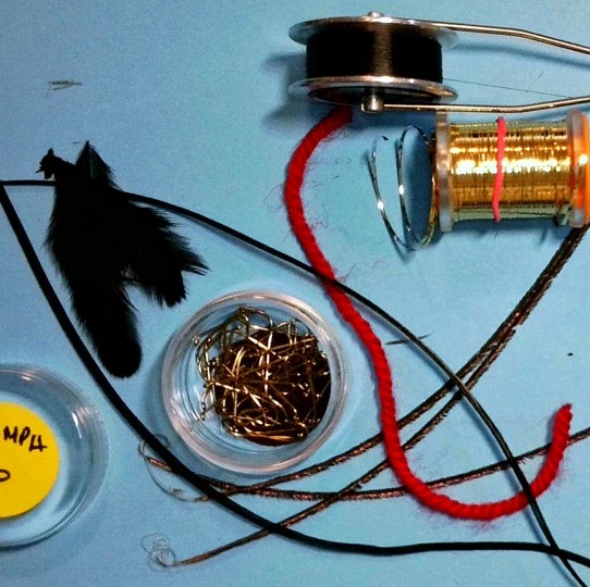 Soft hackle zulu materials