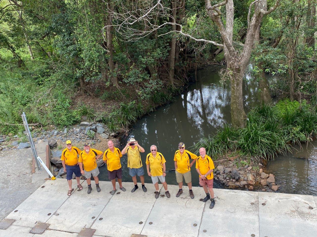 Don, Dave, Rodney, Ron, Iain, David & Brian