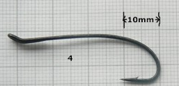 Salmon hook size 4