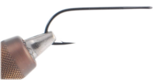 Straight-eye salmon hook, sizes 2–6