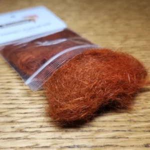 Rust brown possum fur