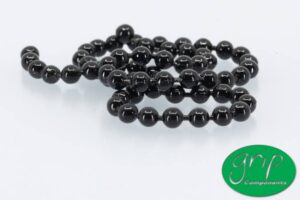 Bead chain eyes, black